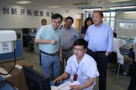 濟南市知識產權局李海波局長一行來神戎公司調研指導工作